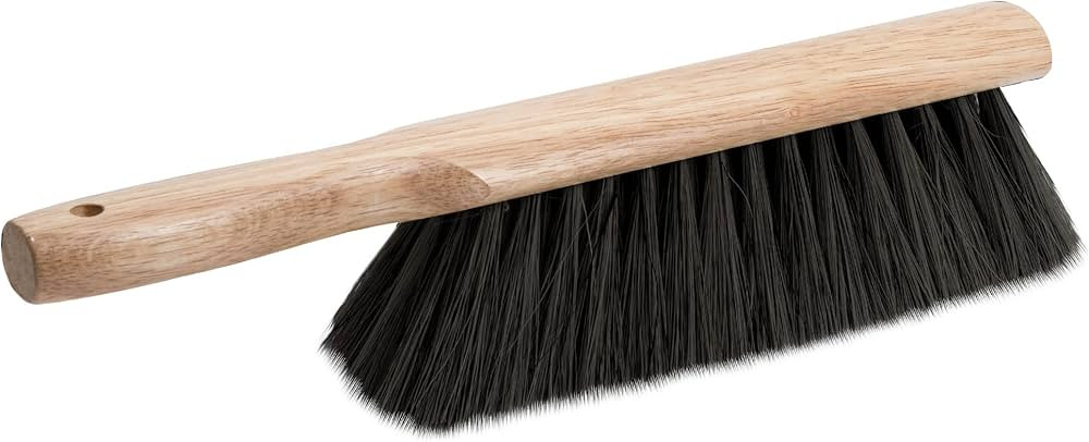 MARSHALLTOWN Beaver Tail Brush, Black Horsehair Fibers, 13 1/2 Inch Length, Masonry, Concrete, Ma... | Amazon (US)