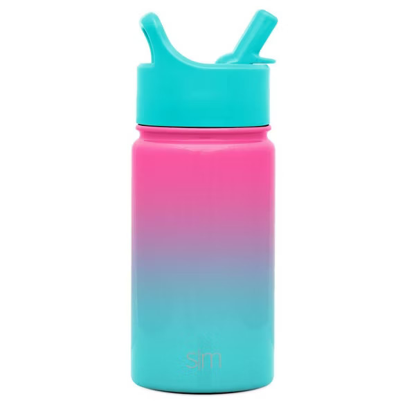 Simple Modern 14oz Stainless Steel Sorbet Gradient Summit Water Bottle Pink | Target