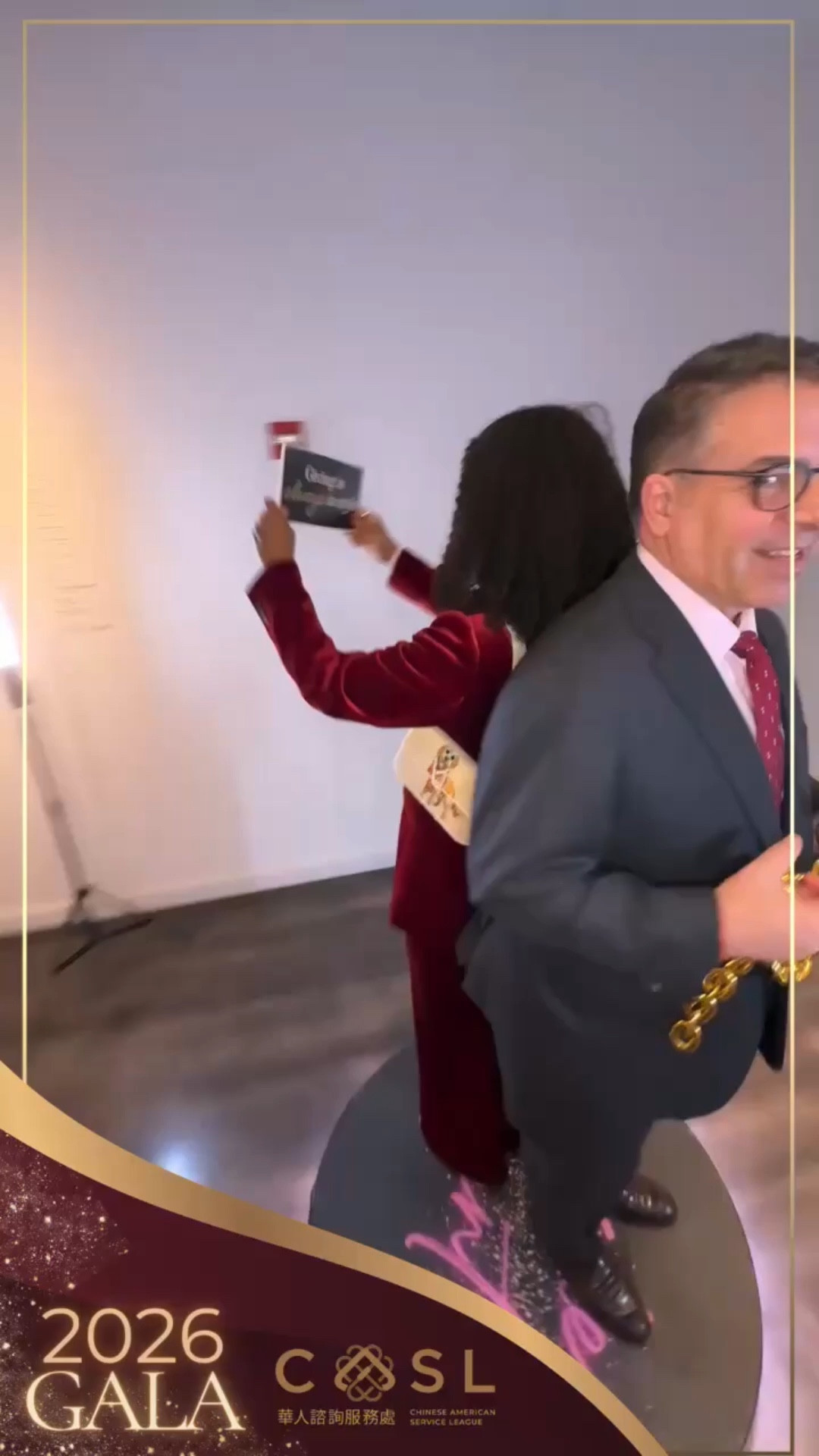 First time out in weeks and I was NOT playing. 🔴✨

When you’re recovering from a pinched nerve and getting dressed has to be strategic — you reach for the suit. No thinking. No fussing. Just throw it on and go. A great blazer really is the answer to everything. 💫

It was for a good cause — the Chinese American Service League gala (CASTL). The kind of evening that reminds you why showing up matters, even when your body is fighting you a little.

Velvet suit ✓ Silver heels ✓ Pearl necklace ✓ Bathroom selfies that almost made me dizzy ✓ And ending the night spinning on a 360 photo booth with my husband like we weren’t both exhausted. 😂💕

This is what showing up looks like. Intentional, joyful, and always in the right outfit!

#LTKOver40 #LTKootd #LTKgrwm