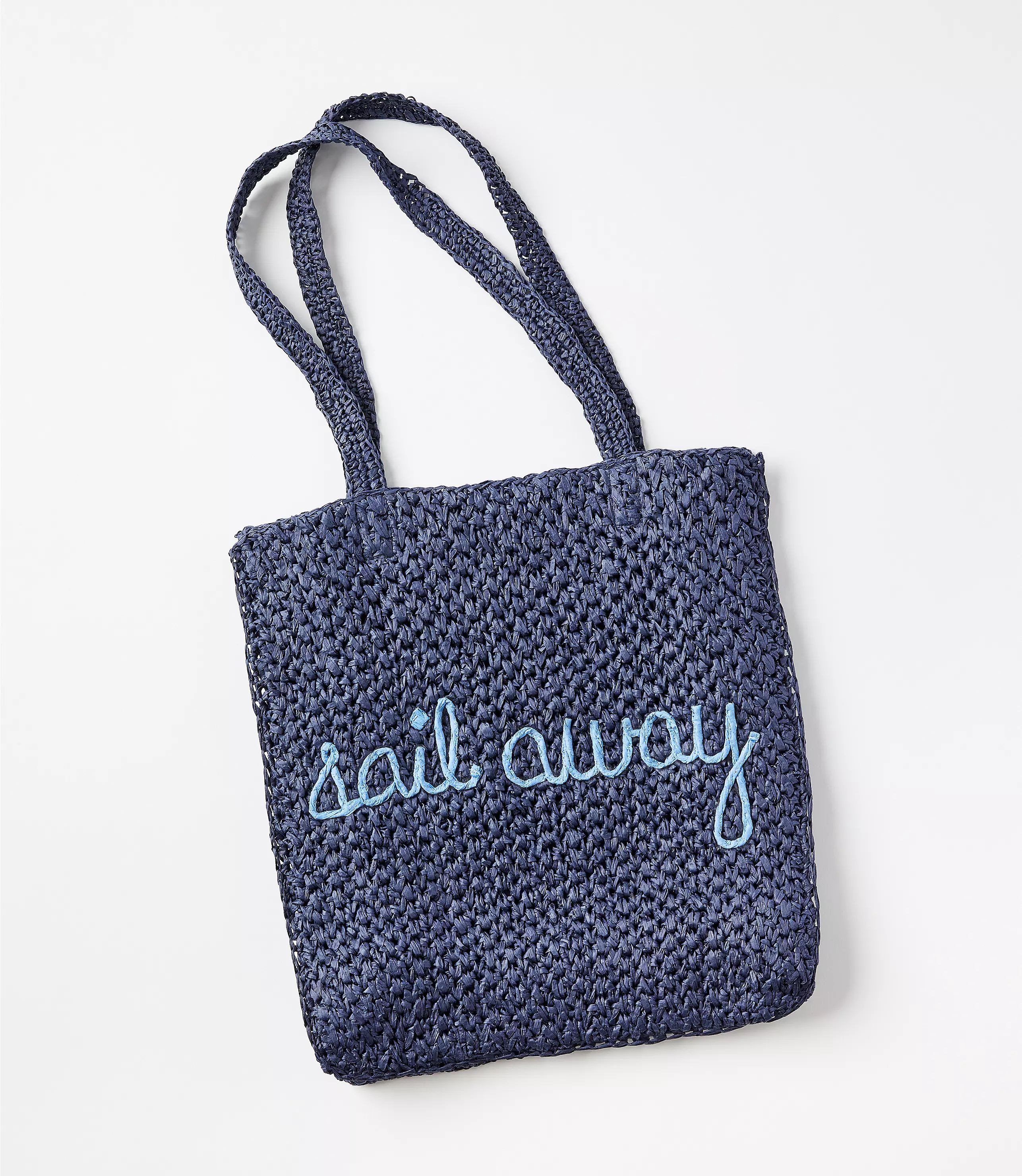 Raffia Sail Away Tote Bag | LOFT