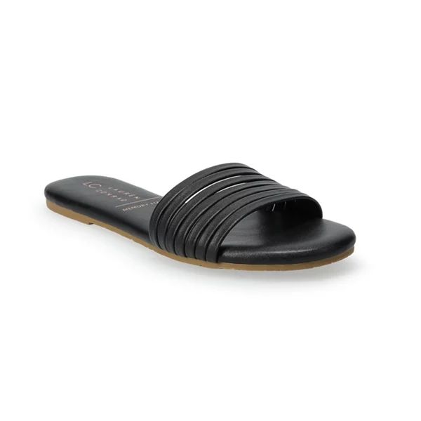 LC Lauren Conrad Sweetgum Women's Slide Sandals | Kohl's