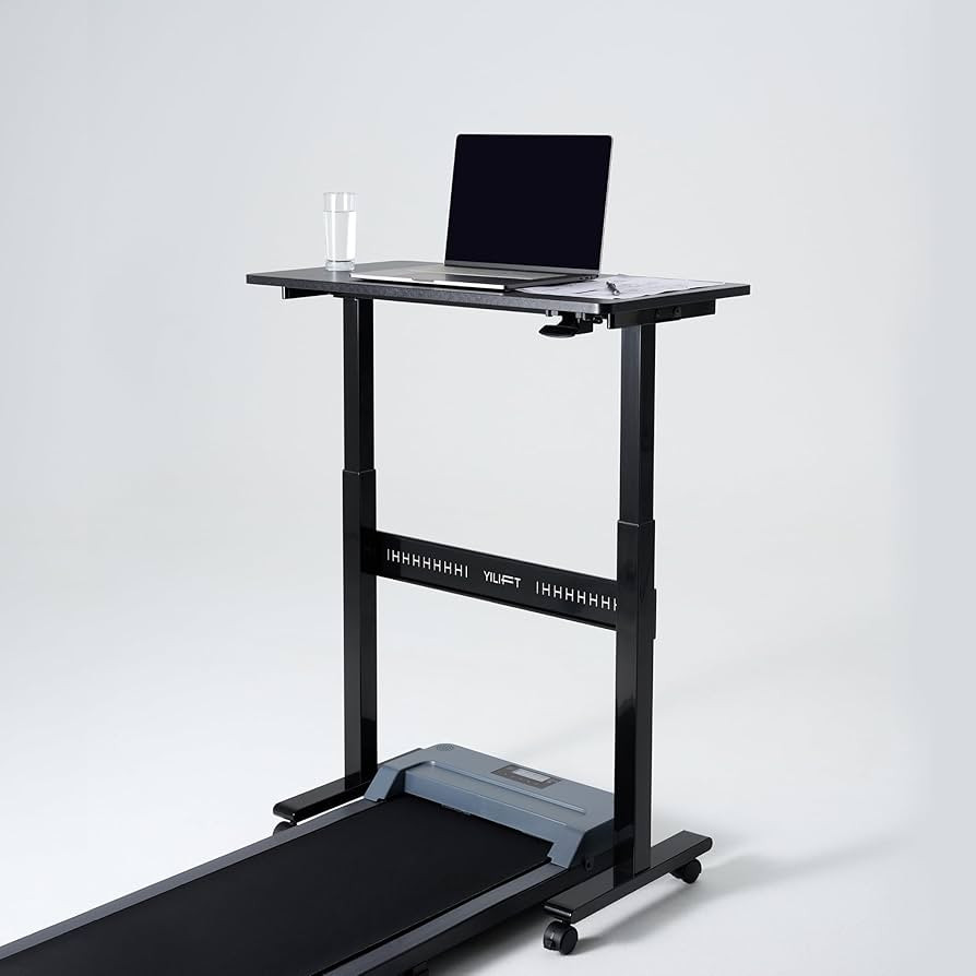Non-Electric Auto-Lifting Standing Desk, No Knobs or Crank, Cordless, Rolling and Mobile, Great f... | Amazon (US)