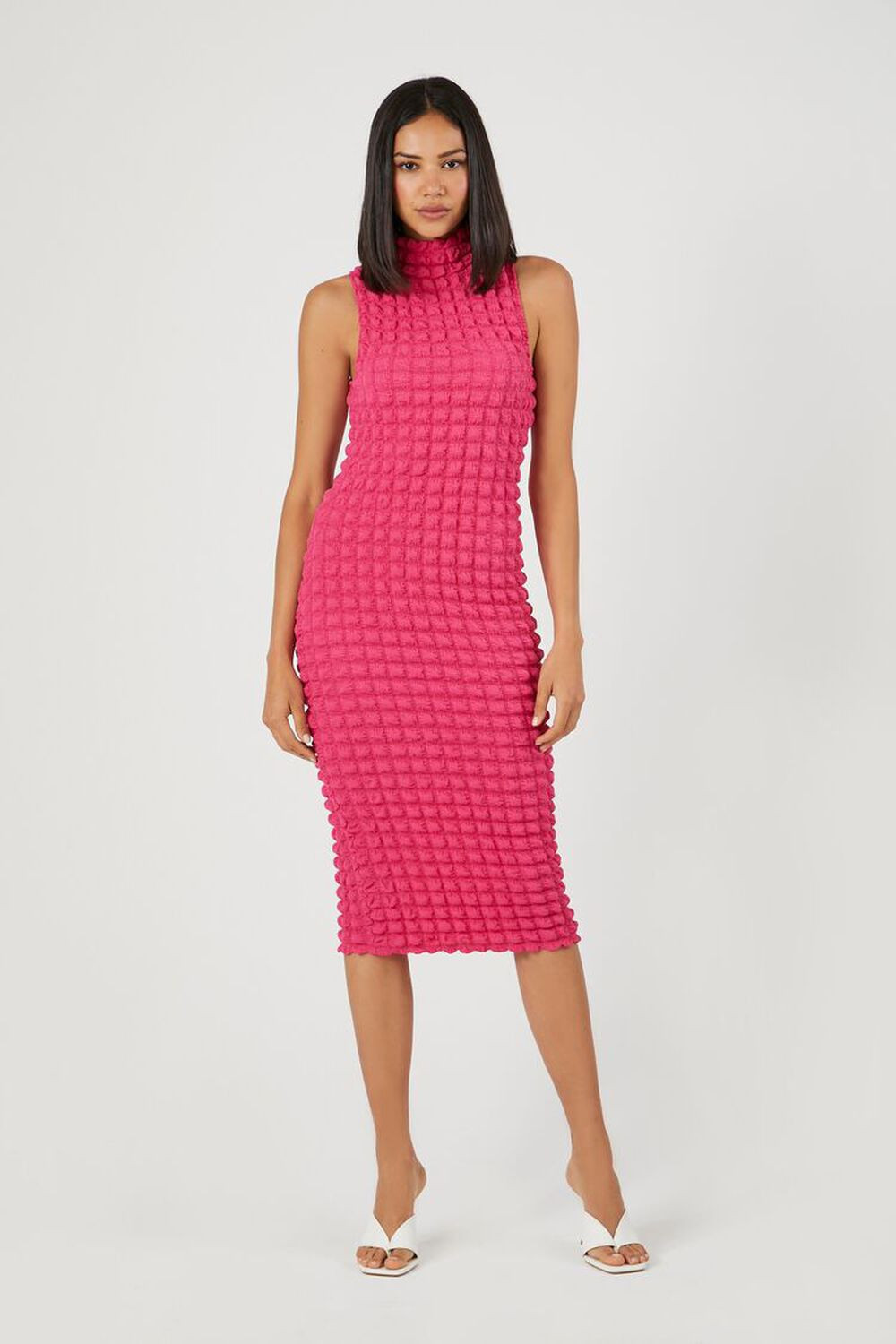 Quilted Bodycon Midi Dress | Forever 21 (US)