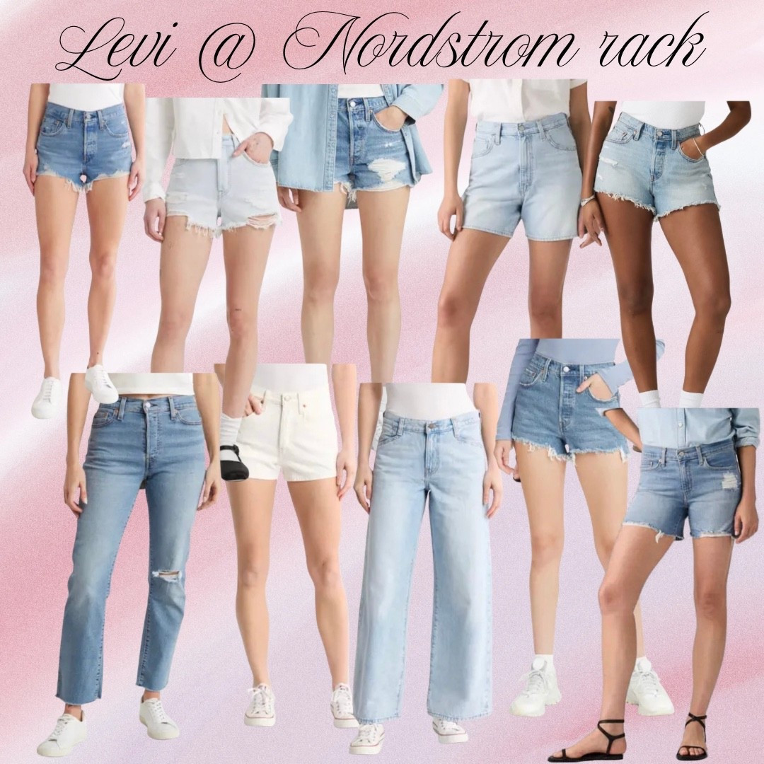 Levi’s at Nordstrom rack! #jeans #jeanshorts #levis #nordstromrack 

#LTKSaleAlert #LTKootd #LTKOver40