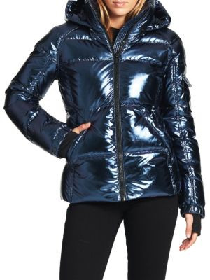 Metallic Puffer Jacket | Saks Fifth Avenue OFF 5TH