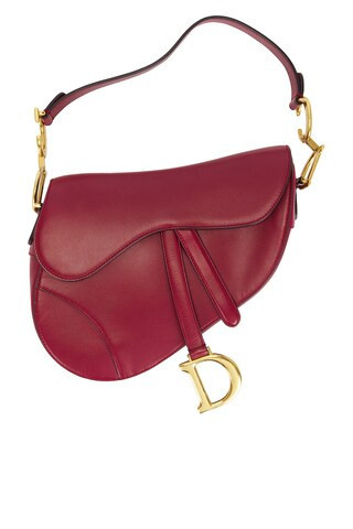 Dior Saddle Bag in Red | FWRD 