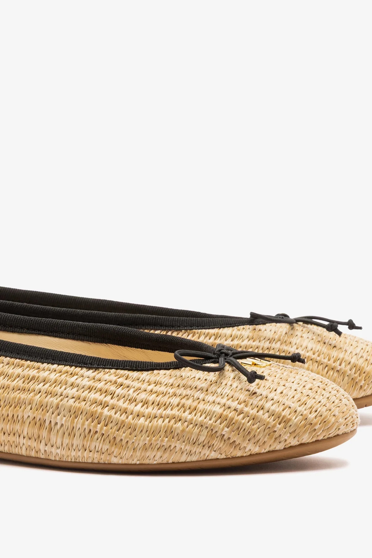 Pavlova Ballet Flat Natural Raffia | Larroude