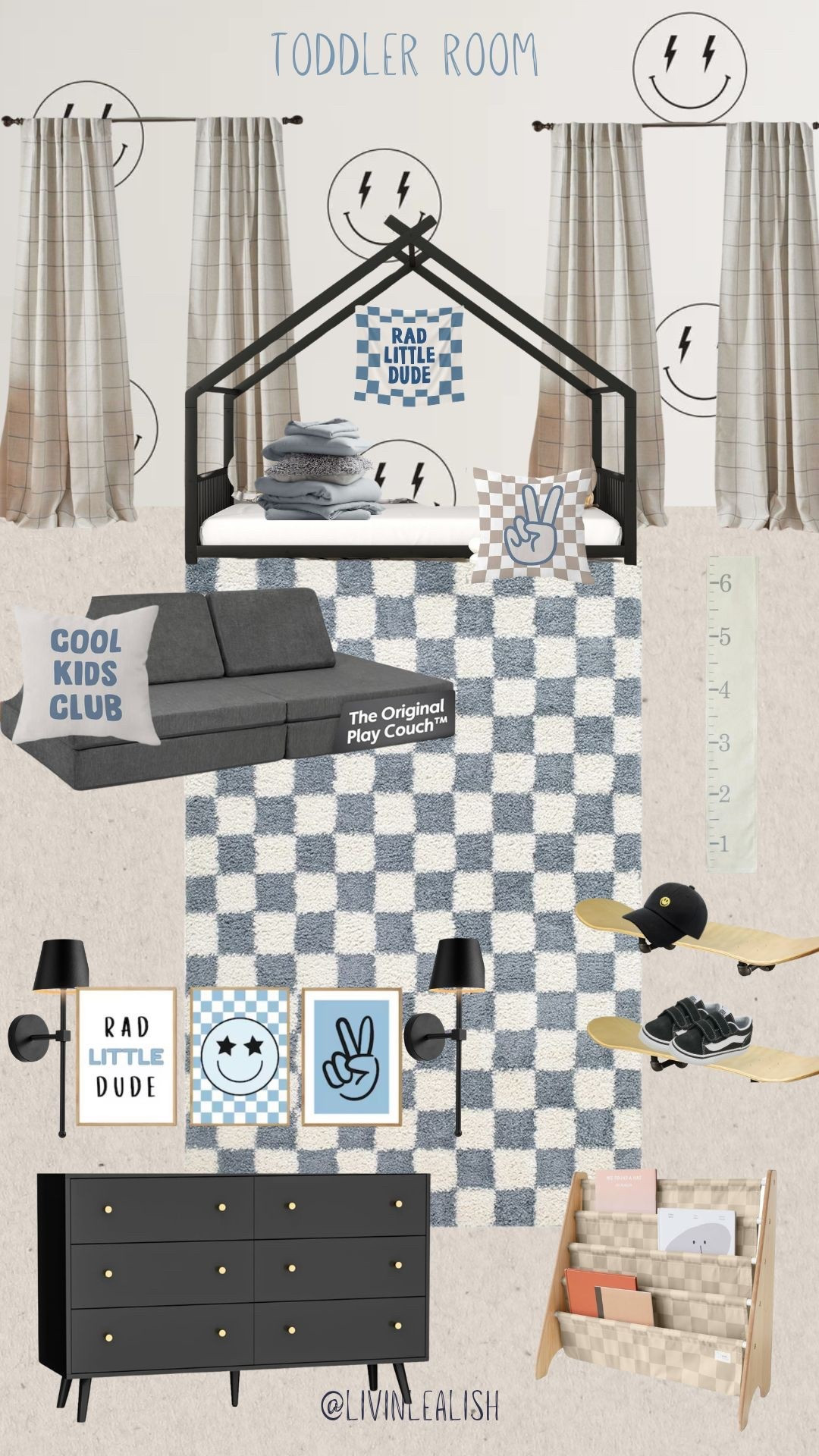 Cool kid toddler room! ⚡️🛹💙 #skateroom #bigboyroom #toddlerroom #toddlerboyroom #boyroom #coolkidroom #radtoddlerroom

#LTKHome #LTKKids #LTKBaby