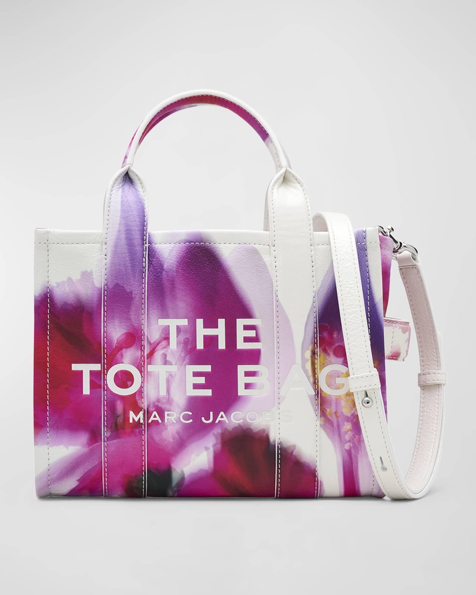 Marc Jacobs The Future Floral Leather Small Tote Bag | Neiman Marcus