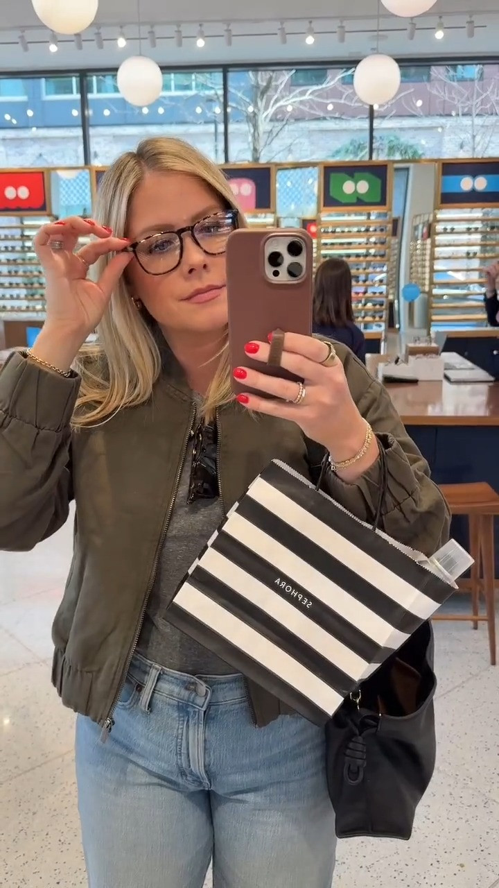  

 In store at Warby Parker