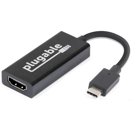 Plugable USB C to HDMI 2.0 Adapter Compatible with 2018 iPad Pro, 2018 MacBook Air, 2018 MacBook Pro | Walmart (US)