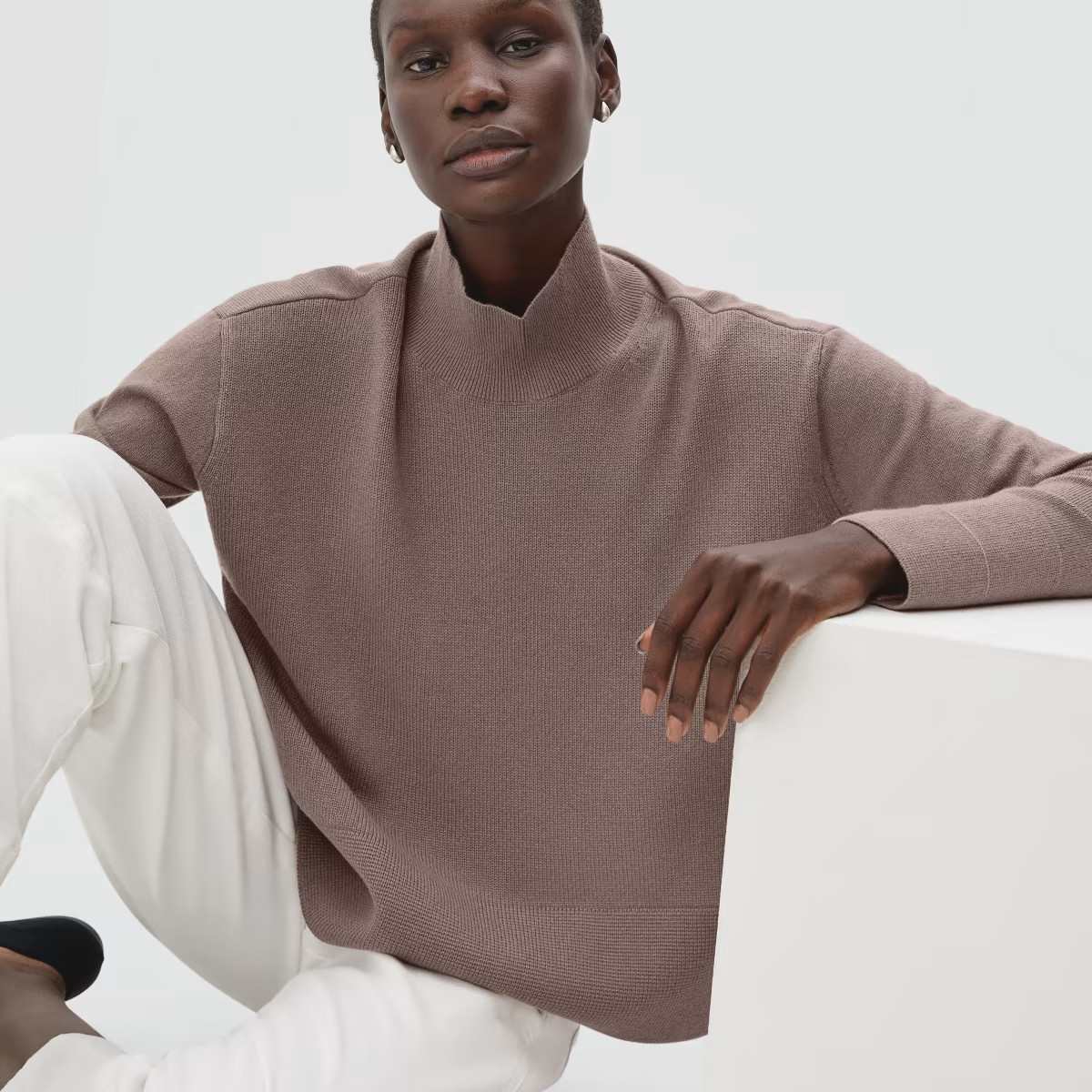 The Cashmere Square Turtleneck | Everlane