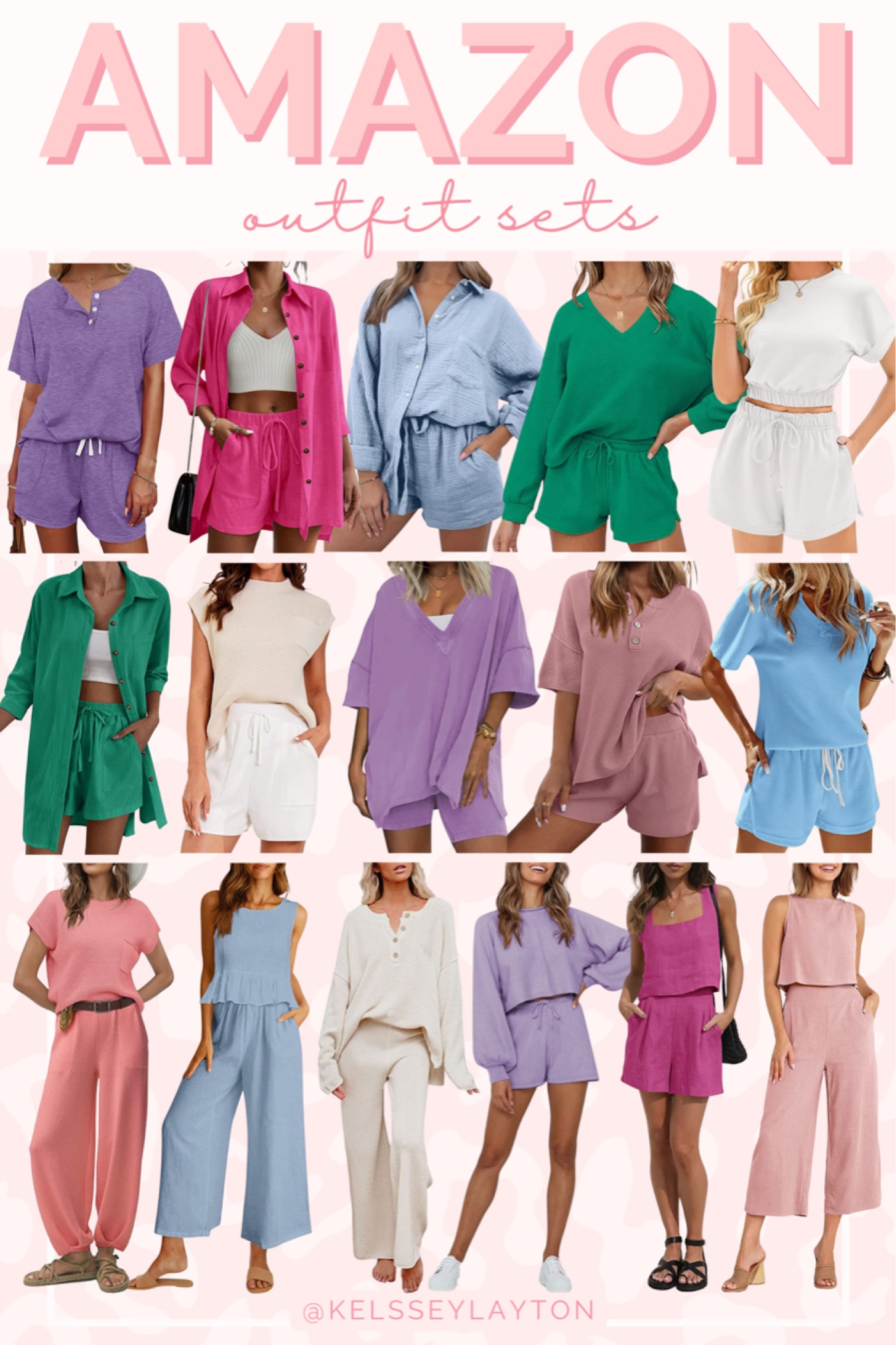 Amazon outfit sets, Amazon fashion, lounge set

#LTKstyletip #LTKunder50 #LTKSeasonal