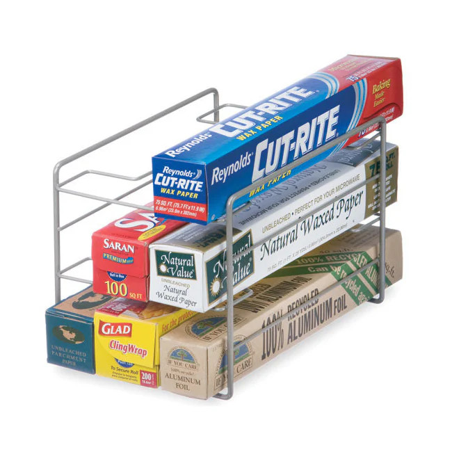 Organized Living Nickel Kitchen Wrap Organizer | Bed Bath & Beyond