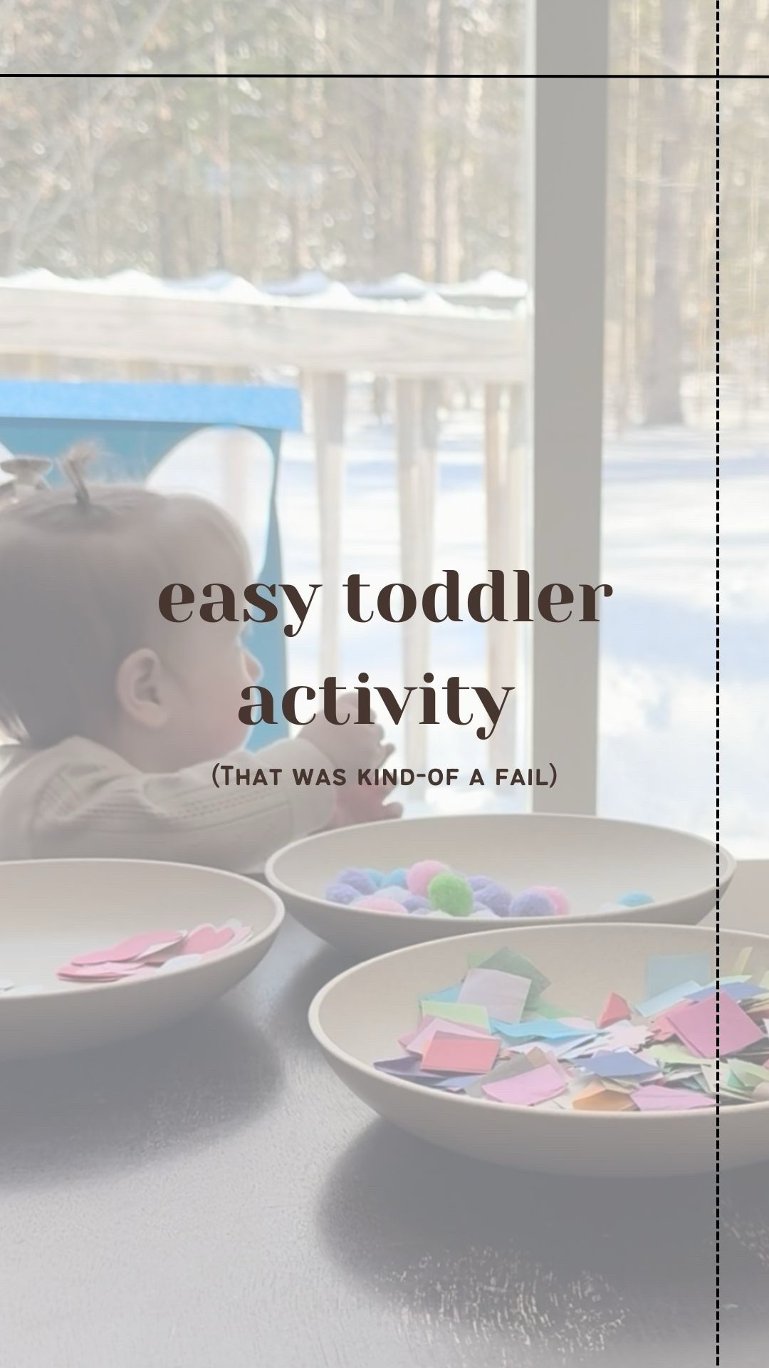 Casually just traded added more mess when I was trying to DIY something to get me some uninterrupted time to clean. Oh well 

#LTKKids #LTKdayinmylife #LTKmomlife