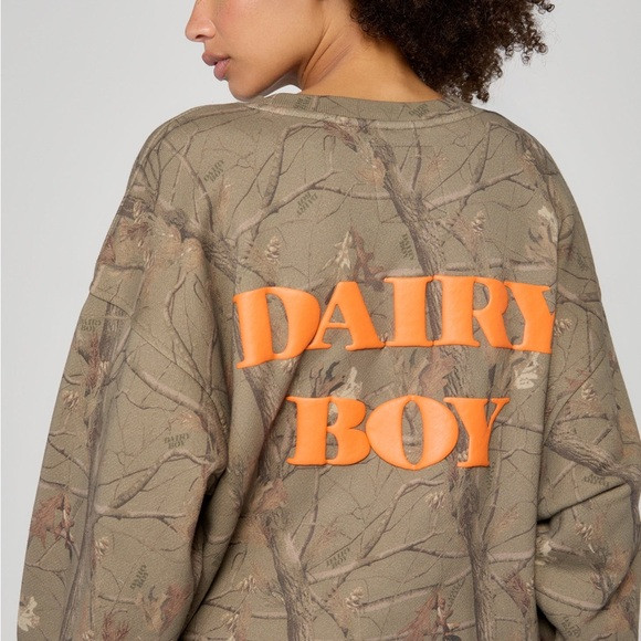 Dairy Boy Oversized Crewneck | Poshmark