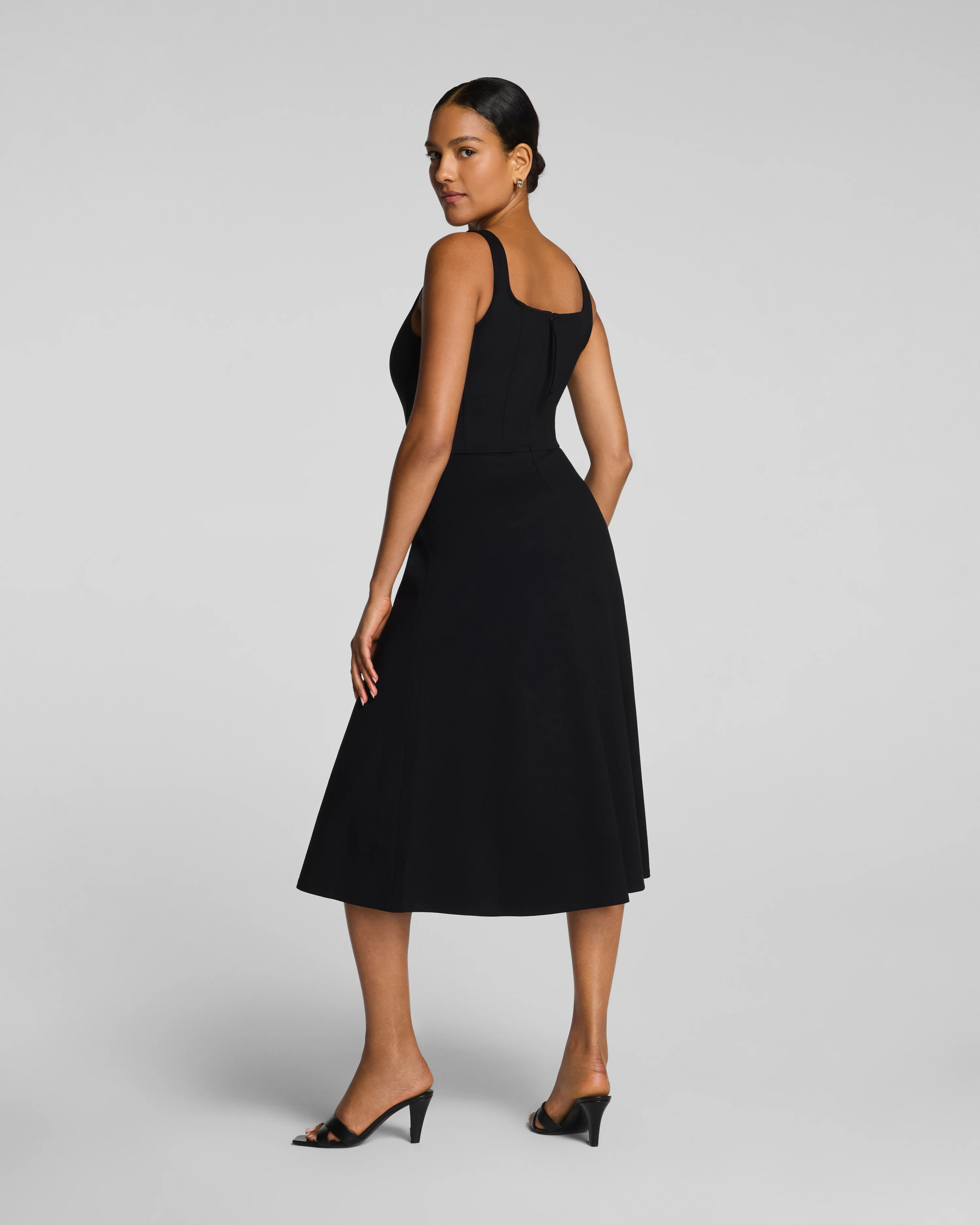 SPANXshape®  Ponte Fit and Flare Midi Dress | Spanx