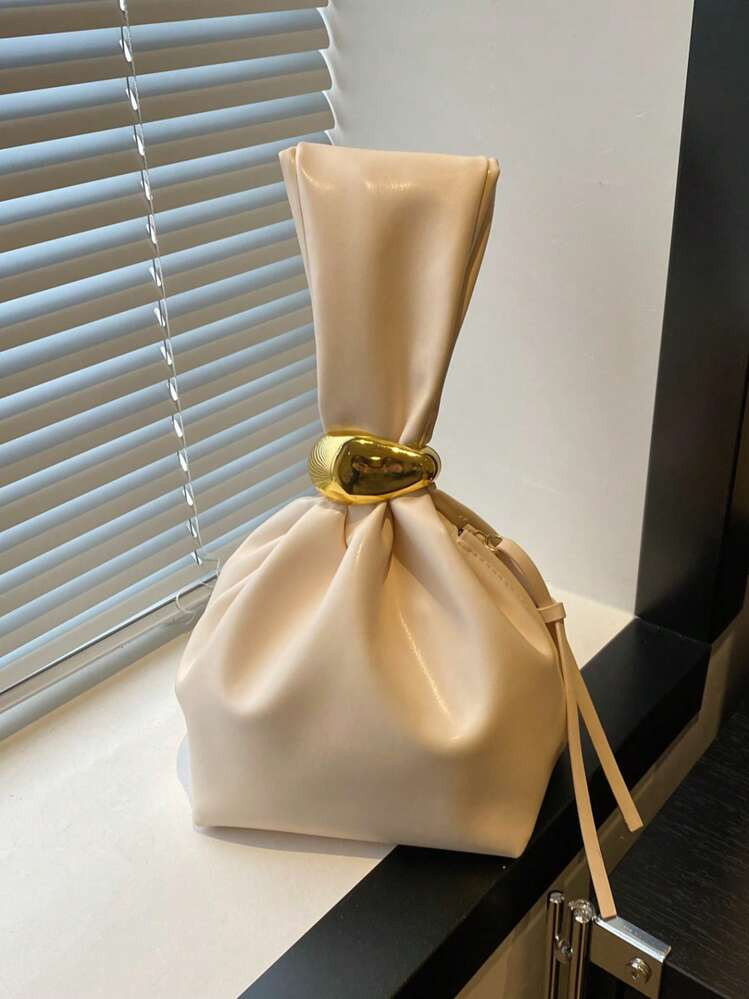 Elegant & Versatile Fashion Design Handbag Shoulder Bag, High-End Simple Commuter Bag For Women | SHEIN