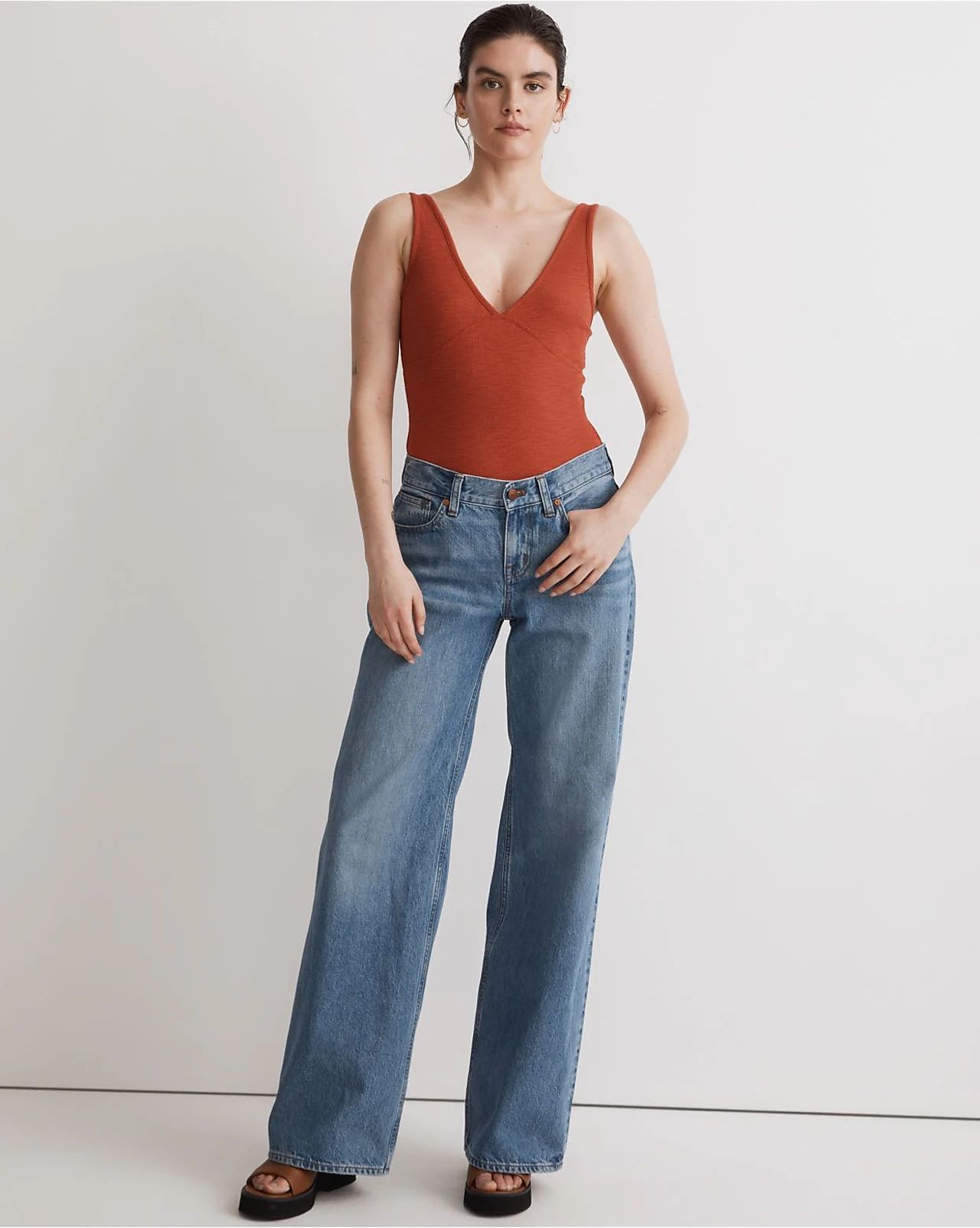 The Perfect Vintage Wide-Leg Crop Jean | Madewell