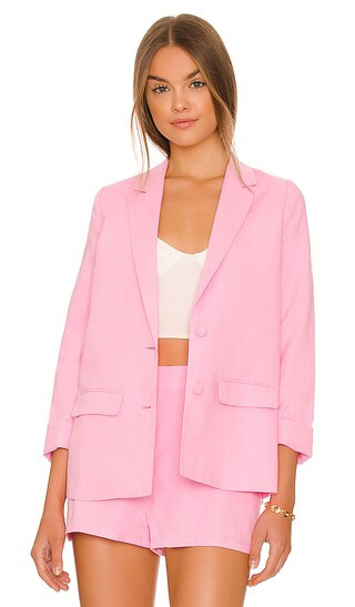 Owen Linen Blazer in Candy | Revolve Clothing (Global)