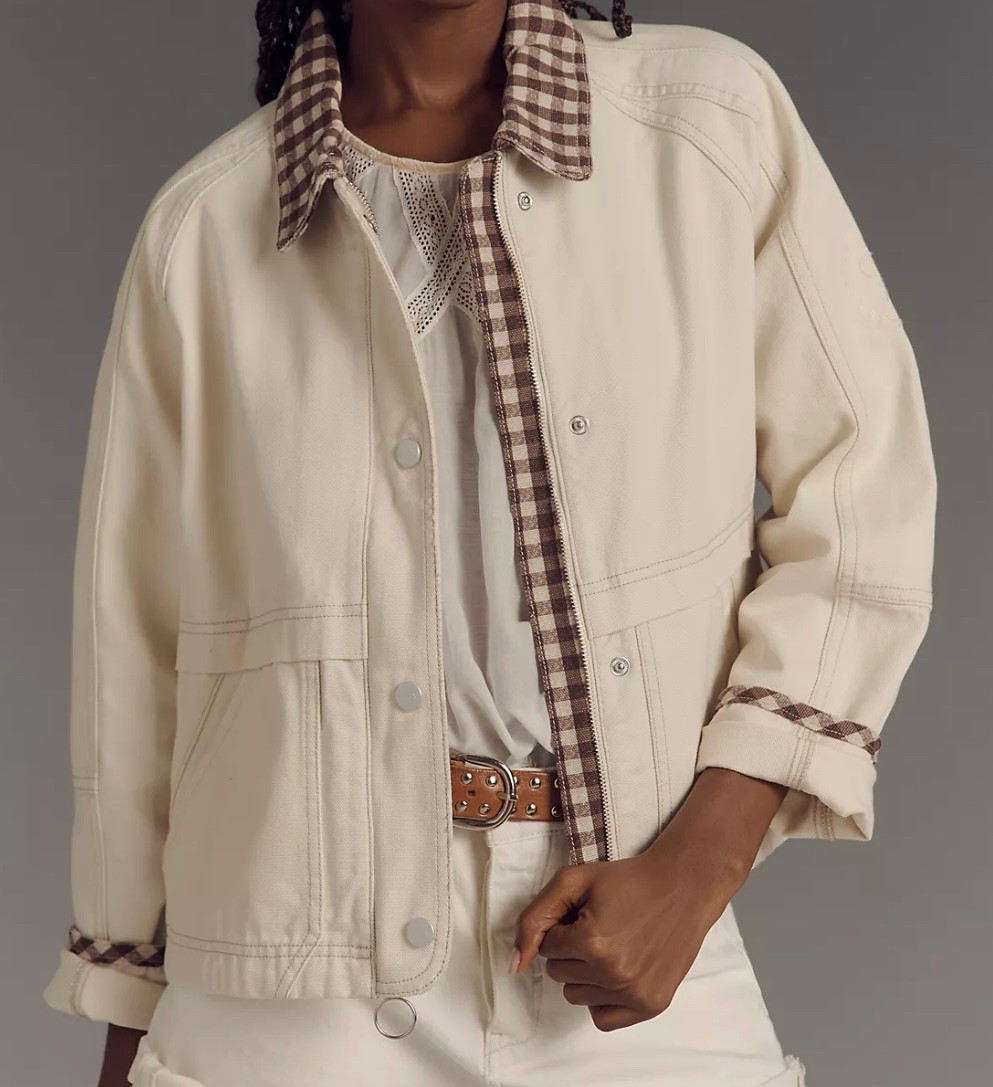 The perfect spring/ summer jacket! Love the brown gingham print 🤎








Spring jacket
Summer jacket
Summer outfits 
Spring outfits 
White jacket 
Ivory jacket 
Denim jacket


#LTKStyleTip #LTKPetite #LTKSeasonal