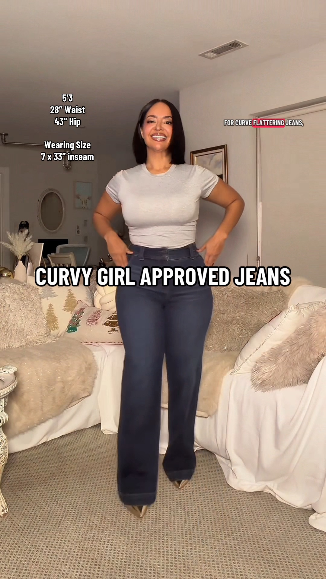 CURVY GIRL APPROVED JEANS 👖 These are AMAZING! They are very stretchy so be sure to follow the size chart!

I’m wearing the 7/28

curvy fashion
midsize 
trouser jeans
wide leg jeans
dark denim   
high waist jeans 

#LTKStyleTip #LTKFindsUnder100 #LTKMidsize