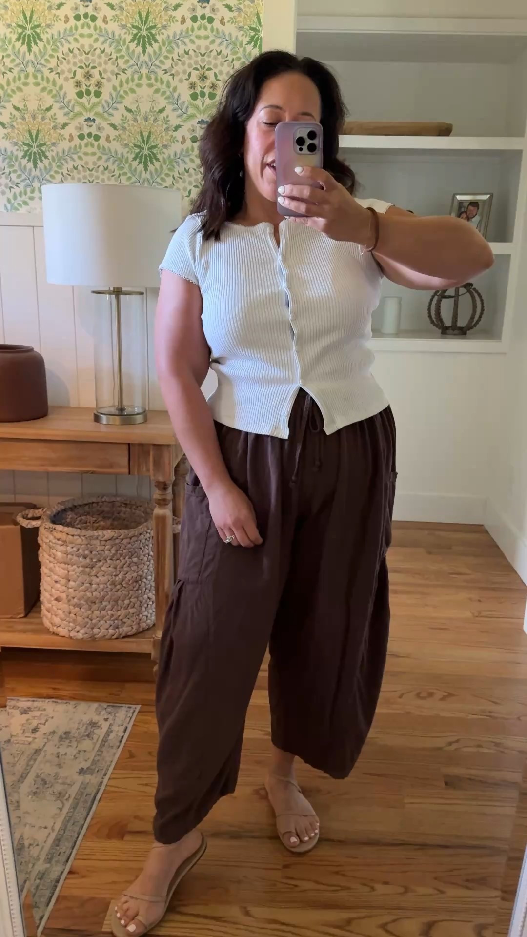 Church OOTD wearing size XL in both top and bottom! 

#LTKMidsize #LTKFindsUnder50 #LTKFindsUnder100