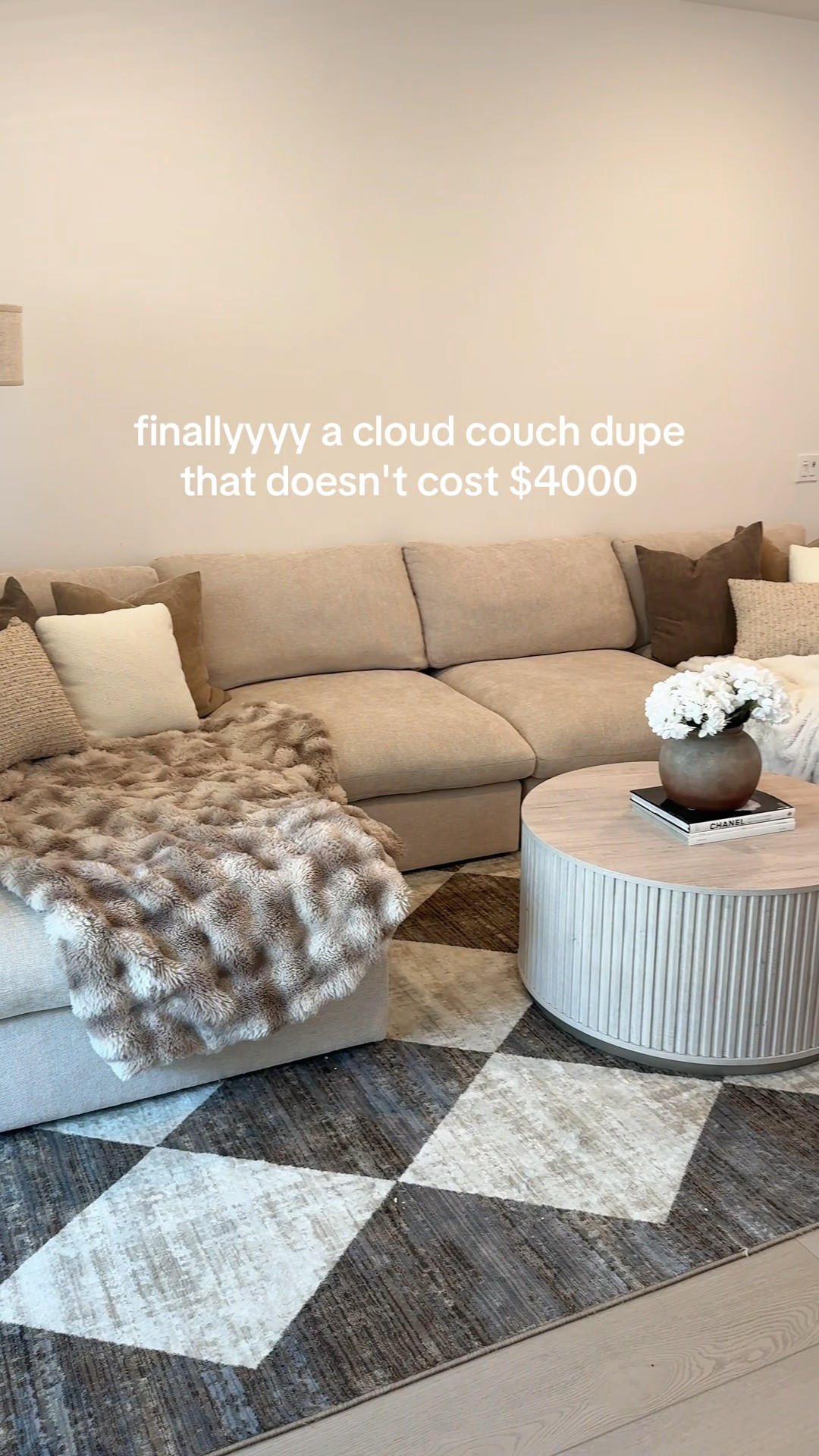 cloud couch of my dreams🤩 

I've been wanting a cloud couch dupe, but DID NOT want to spend $4000🤯

I grabbed this one from wayfair for less than half that🙌🏼

if this is the one you want, make sure you choose the color: chenille beige🤎 

#cloudcouch #cloudcouchdupe #livingroom #livingroomdecor #neutrallivingroom

#LTKHome #LTKSaleAlert