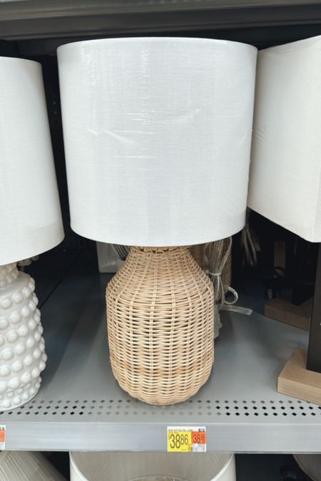 Woven Rattan Lamp, less than $40 at Walmart 

#LTKSeasonal #LTKhome #LTKfindsunder50