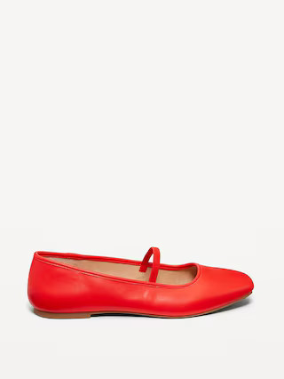 Mary Jane Square-Toe Ballet Flats | Old Navy (US)