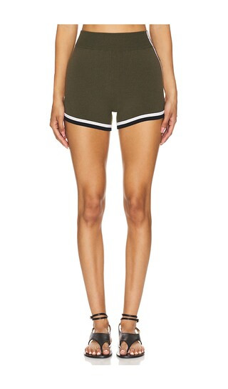 Retro Short in Khaki & Black | Revolve Clothing (Global)