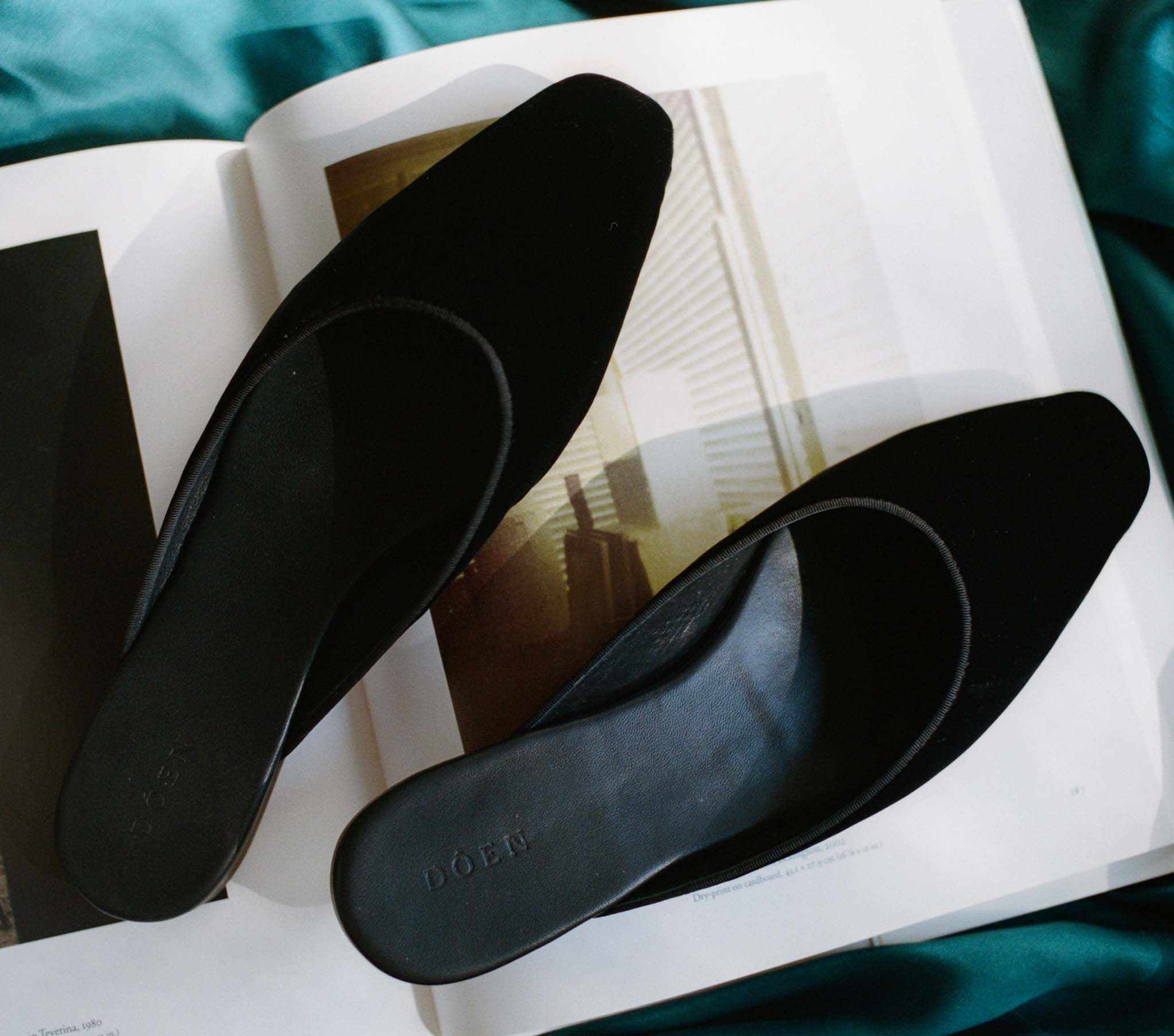 Wren Mule - Black | DÔEN | DOEN