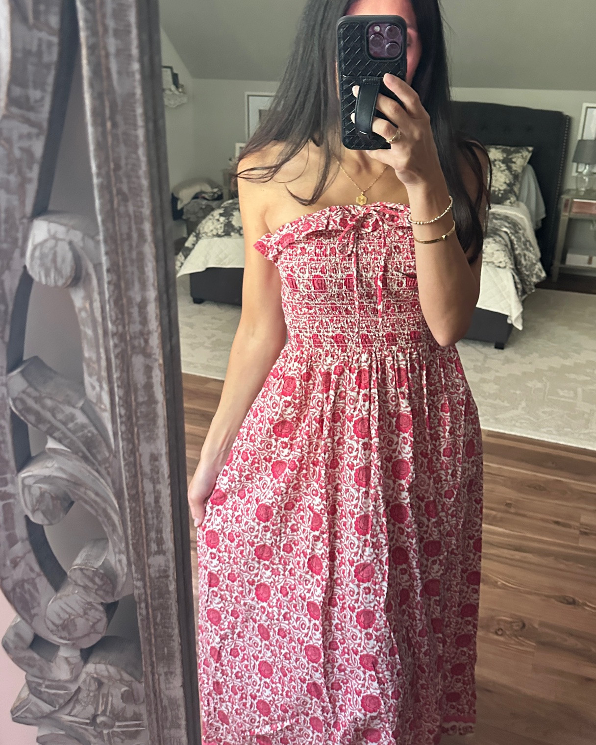 In ❤️ with this strapless maxi dress. Wearing a size small.

#LTKootd #LTKTravel #LTKWedding