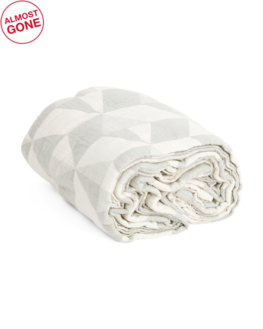 Made In Portugal Organic Cotton Layering Blanket | TJ Maxx