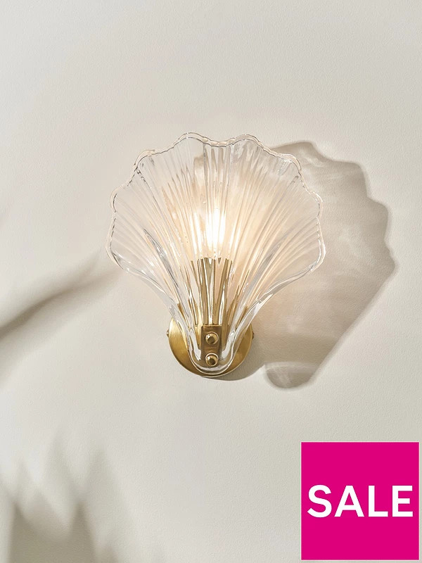 The Very Collection Shell Wall Light | Very (UK)