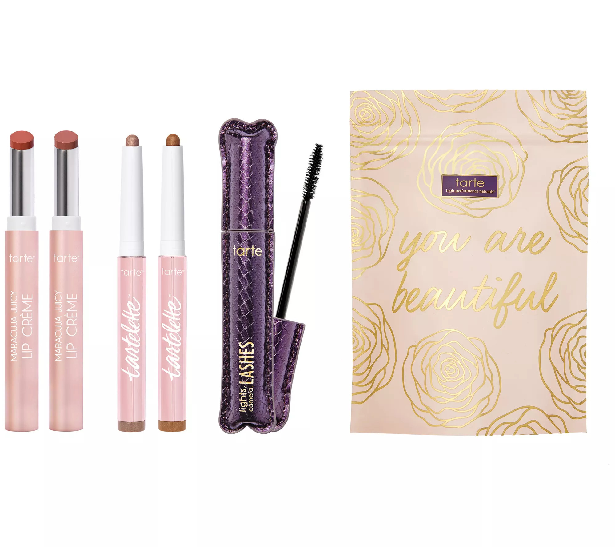 tarte 30 Seconds to Stunning 5-Pc Set and Bag - QVC.com | QVC