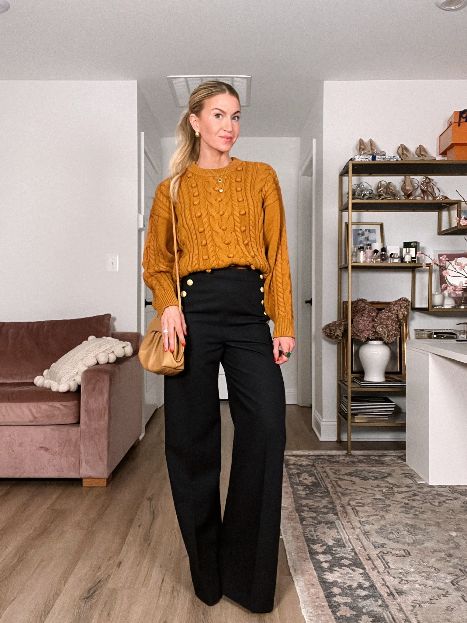 Sweater + trousers 

#LTKBeauty #LTKSeasonal #LTKStyleTip