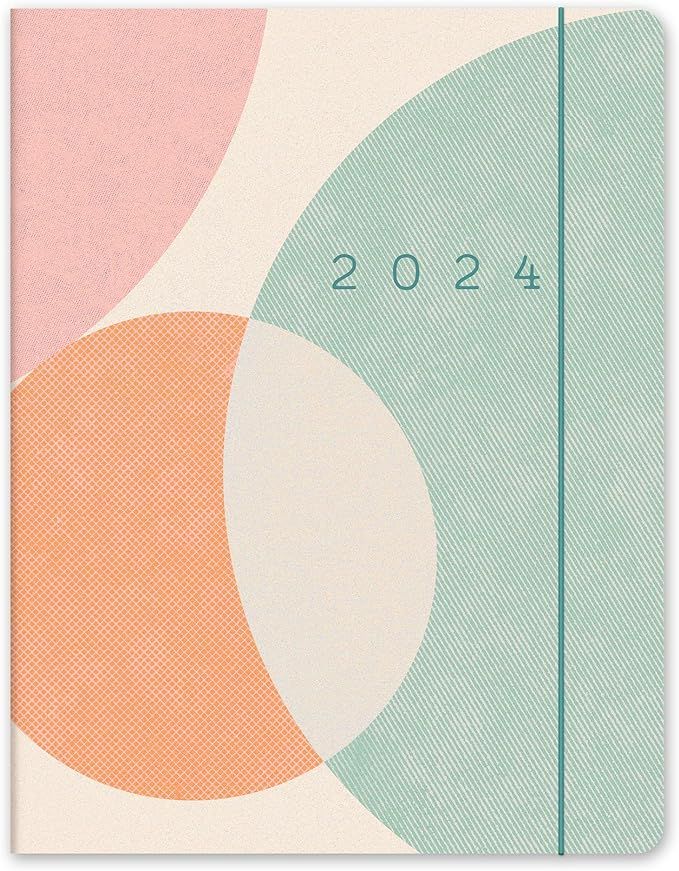 Orange Circle Studio Planner 2024, Just Right Monthly Calendar, Cute Notebook for To Do List, App... | Amazon (US)