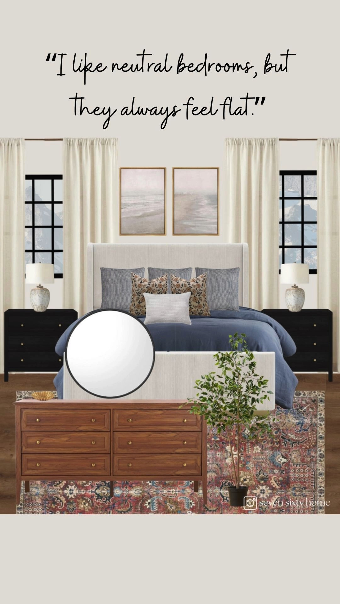 Neutral Bedroom That Feels Warm and Calm

neutral bedroom decor, cozy neutral bedroom, calm bedroom styling, warm neutral bedroom ideas, layered neutral bedding, bedroom rug inspiration, wood dresser bedroom, black nightstands bedroom, classic bedroom decor, neutral bedroom that feels cozy, timeless bedroom styling, traditional modern bedroom, budget friendly bedroom decor 

 

#LTKHome #LTKFindsUnder100