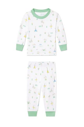 Baby Long-Long Set in Bunnies | LAKE Pajamas