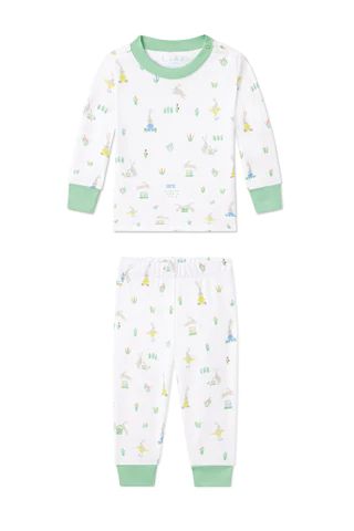 Baby Long-Long Set in Bunnies | LAKE Pajamas