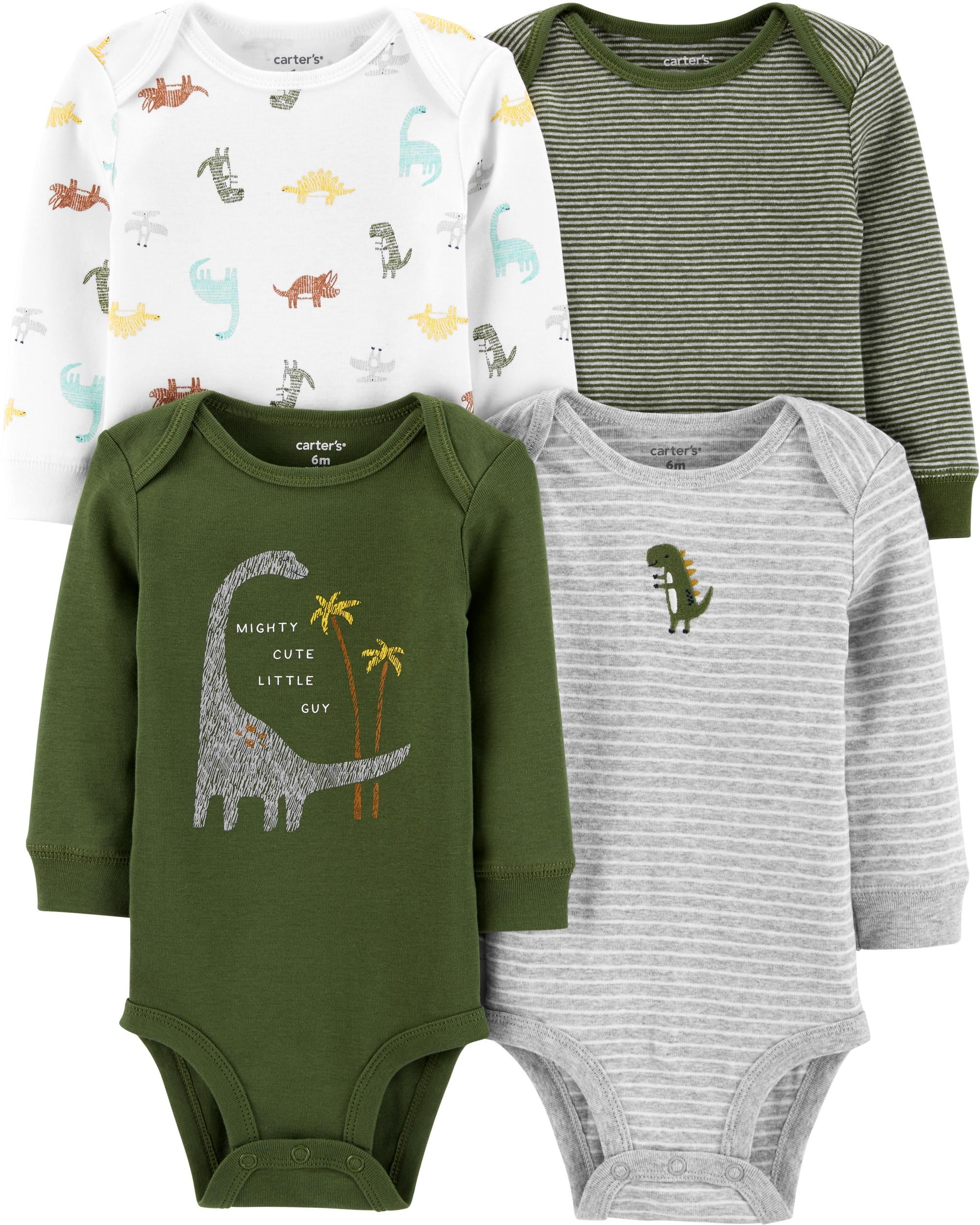 4-Pack Dinosaurs Original Bodysuits | Carter's