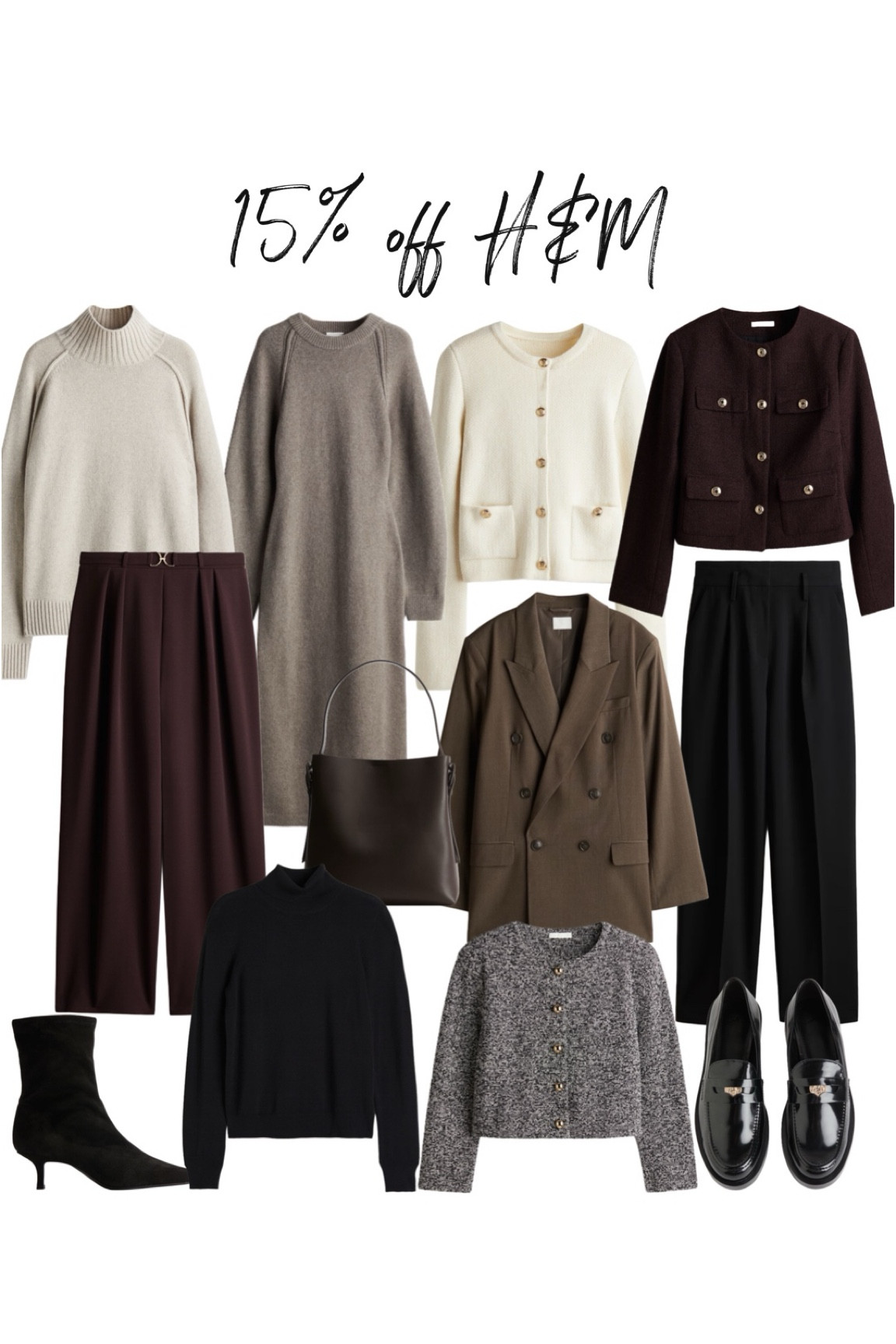 15% off H&M: the workwear edit 

#LTKsale #LTKstyletip #LTKwinter