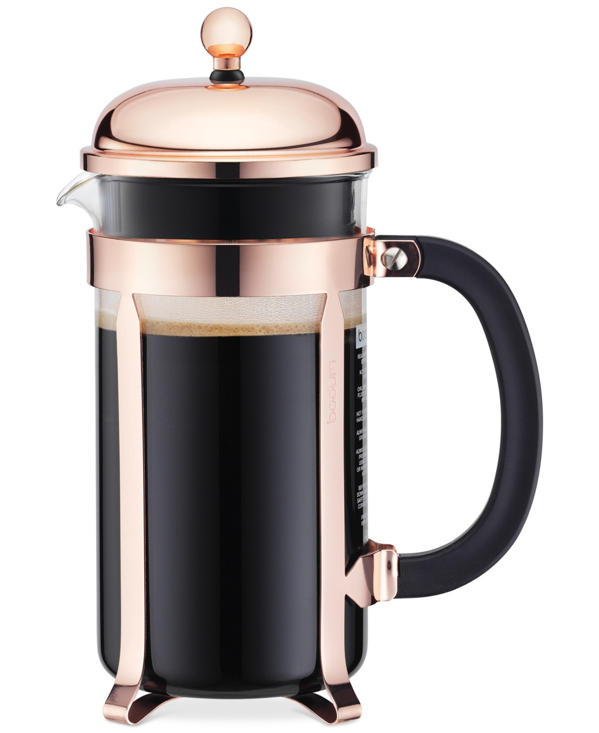 Bodum Classic Chambord Copper 8 Cup French Press Coffee Maker | Macys (US)