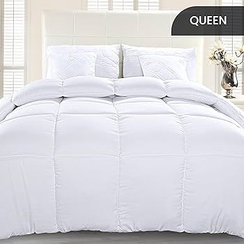 Utopia Bedding Comforter Duvet Insert - Quilted Comforter with Corner Tabs - Box Stitched Down Al... | Amazon (CA)