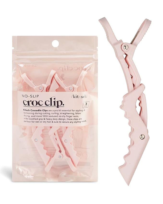 Kitsch Alligator Clips for Hair - No Slip Hair Clips for Styling & Sectioning | Alligator Hair Cl... | Amazon (US)
