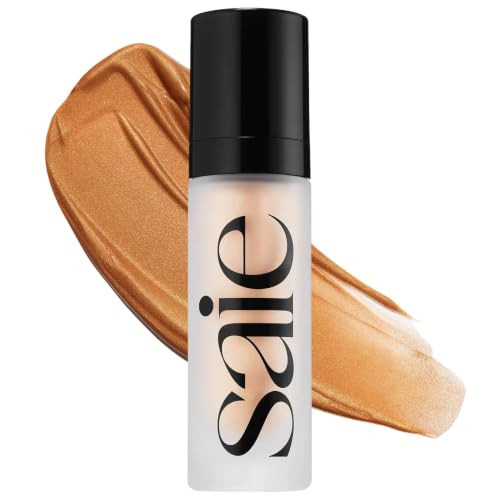 Saie Glowy Super Gel Illuminating Face Makeup Primer, Sunglow (1 oz) | Amazon (US)