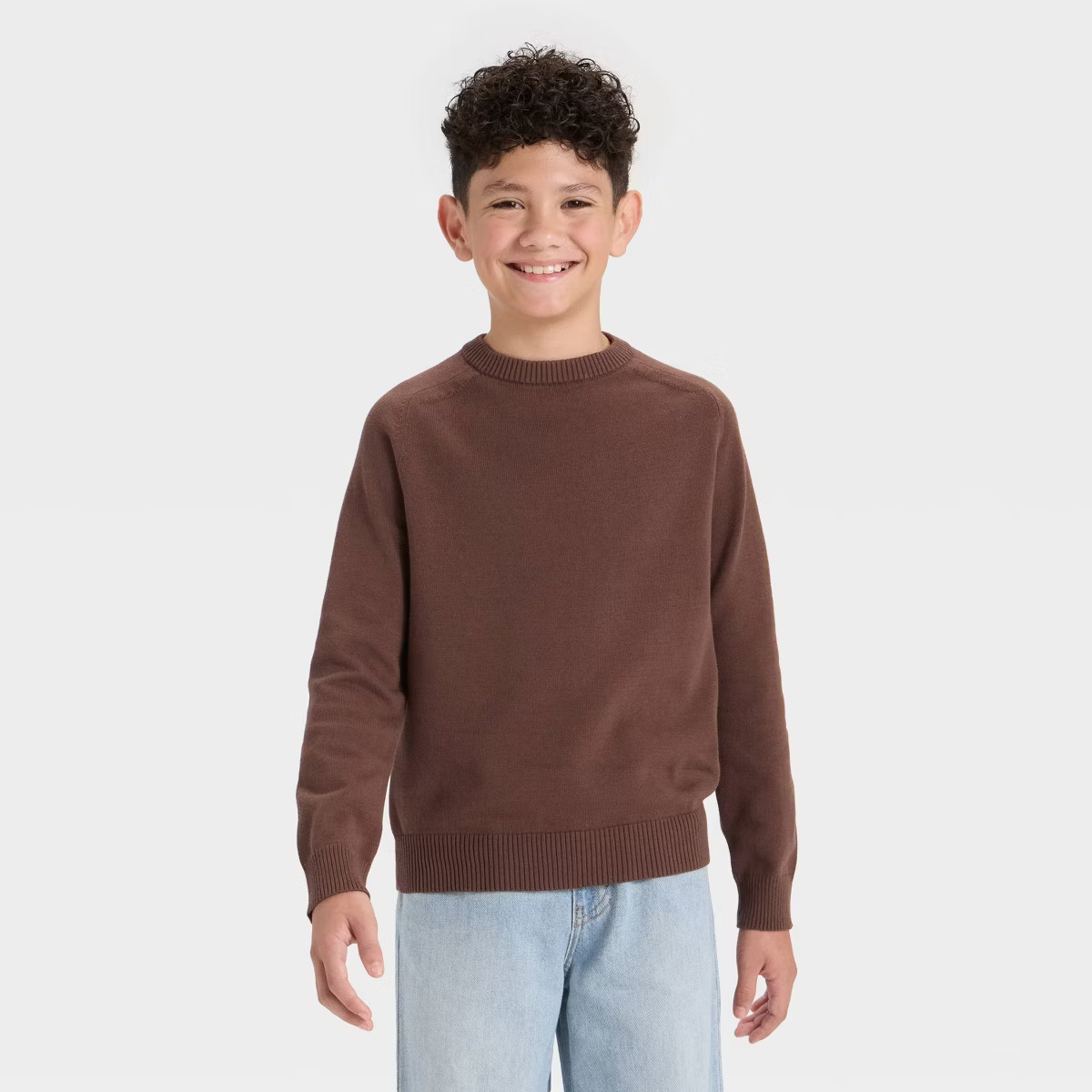 Boys' Solid Pullover Sweater - Cat & Jack™ | Target