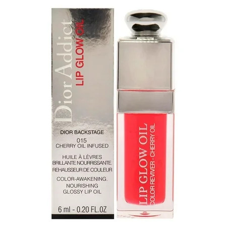 Christian Dior Addict Lip Glow Oil 015 Cherry for Women 6 ml / 0.2 oz | Walmart (US)