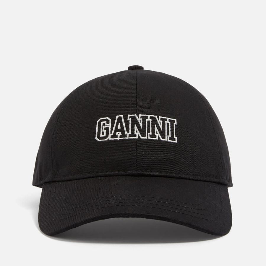 Ganni Organic Cotton Baseball Cap | Coggles (Global)